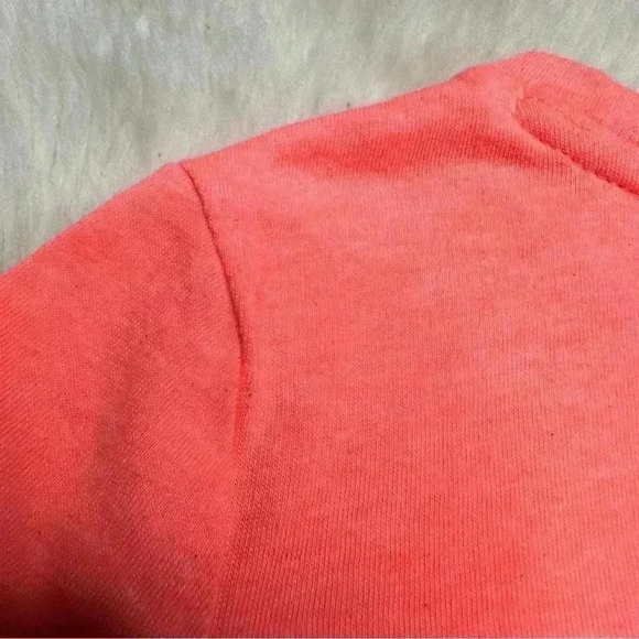 GAP T-Shirt Orangish-Pink / White  Tie Waist Size Small - Picture 10 of 16